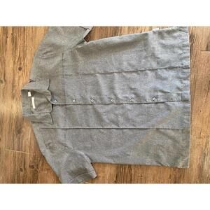 Cubavera Short-Sleeve Button-Up Shirt Guayavera L